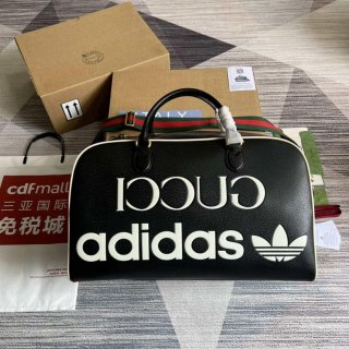 Adidas x Gucci large duffle bag 702422 Black