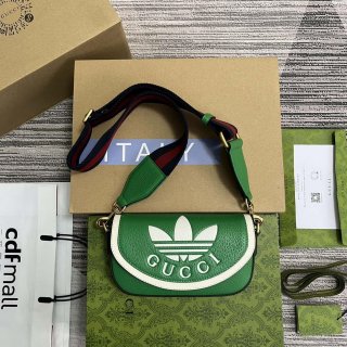 Gucci 727791 Adidas X Gucci Mini Bag Green