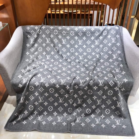 LV Avalon Rocabar Louis Vuitton Carmel Cashmere Blanket 29918