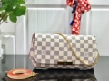 LV M40718 Louis Vuitton Favorite Mm M40717 Handbag Damier Azur Canvas