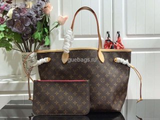 LV M41178 Louis Vuitton Neverfull MM Monogram M41177 Bag Pulm