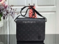 LV M44000 Louis Vuitton District PM Monogram Eclipse Canvas Bag