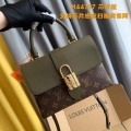 LV M44080 Louis Vuitton Locky BB Monogram Green M44654 Bag