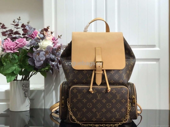 LV M44658 Louis Vuitton Backpack Trio Travel Bag Monogram