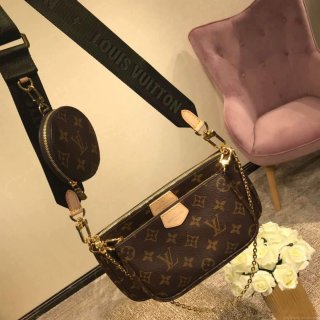 LV M44813 Louis Vuitton M44840 Multi Pochette M44990 Bag Green