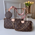 LV M44840 Louis Vuitton Multi Pochette M44813 Bag Pink