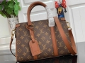 LV M44898 Louis Vuitton Soufflot BB Bag M44817 Monogram Canvas Brown