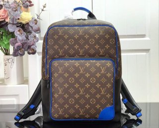 LV M45335 Louis Vuitton Dean Backpack Monogram Macassar