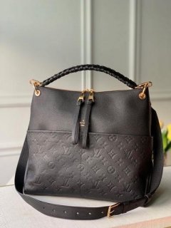 LV M45522 Louis Vuitton Maida Hobo Tote Bag Black