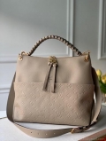 LV M45523 Louis Vuitton Maida Hobo Tote Bag Tourterelle Gray