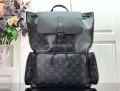 LV M45538 Louis Vuitton Backpack Trio Travel Monogram Eclipse M45670 Bag