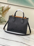 LV M45653 Louis Vuitton Onthego Pm Tote M45660 Bag Black