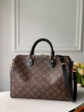 LV M48284 Louis Vuitton Speedy Bandouliere 30 Bag Monogram Canvas M41112 Black