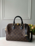 LV M48285 Louis Vuitton Speedy Bandouliere 25 Bag Monogram Canvas M41113 Black