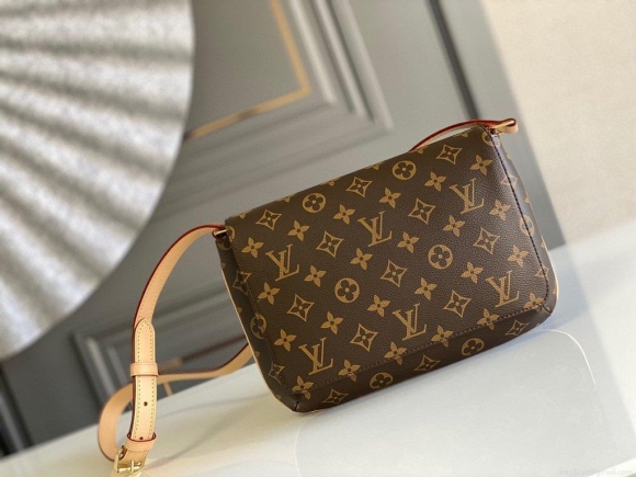 LV M51257 Louis Vuitton Musette Tango Monogram Bag