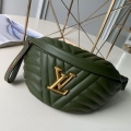 LV M53861 Louis Vuitton New Wave Leather Bumbag M55528 Green