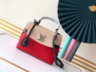 LV M53950 Louis Vuitton Lockme Ever BB Handbag M56645 Red