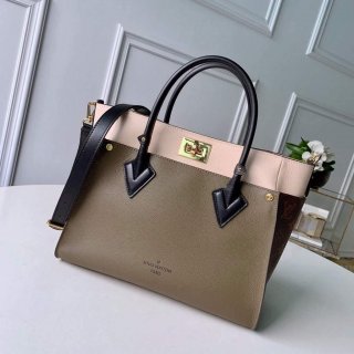 LV M55302 Louis Vuitton M53823 on My Side High end Leathers Tote Bag Laurier Green