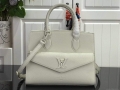 LV M55817 Louis Vuitton Lockme Tote PM Leathers M55845 Bag White