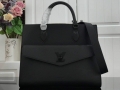 LV M55846 Louis Vuitton Lockme Tote MM Leathers M55818 Bag Black