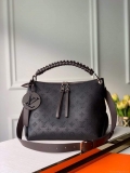 LV M56073 Louis Vuitton M56084 Beaubourg Hobo MM Mahina Black