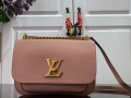 LV M57071 Louis Vuitton M57073 Lockme Chain Bag Pink