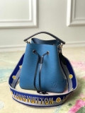 LV M57691 Louis Vuitton NéoNoé BB Bucket Bag M57693 M57706 Bleuet Blue