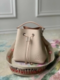 LV M57693 Louis Vuitton NéoNoé BB Bucket Bag M57706 M57691 Quartz White