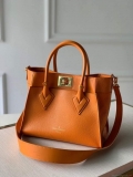 LV M57730 Louis Vuitton On My Side PM High End Leathers Orange