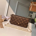 LV M61276 Louis Vuitton Felicie Pochette Bag Monogram