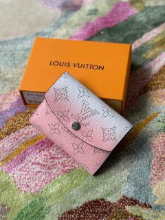 LV M64050 Louis Vuitton Anae Coin Purse Gradient Pink