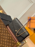 LV M64064 Louis Vuitton Felicie Pochette Monogram Bag M68697 M67856 Black