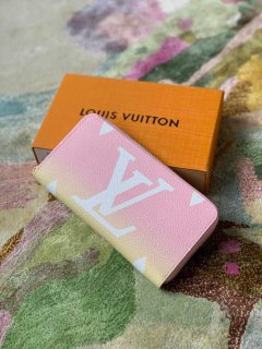 LV M80361 Louis Vuitton Zippy Wallet Pink