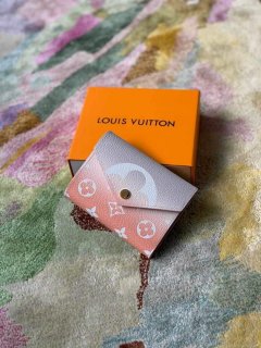 LV M80386 Louis Vuitton Victorine Wallet Mist Gray