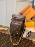 LV M80746 Louis Vuitton Utility Phone Sleeve Monogram Bag