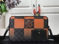 LV N40421 Louis Vuitton Alpha Messenger Bag Damier Graphite