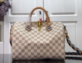 LV N50054 Louis Vuitton Speedy Bandouliere 30 Handbag Blue