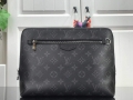 LV N60417 Louis Vuitton Pouch Monogram Canvas Black