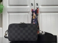 LV N60418 Louis Vuitton Alpha Wearable Wallet N60414 Damier Graphite