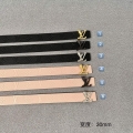 LV Women’s Belts Collection Louis Vuitton Initials 30MM Belt 19010