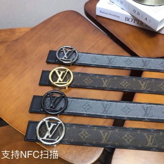 LV Women’s Men’s Belts Collection Louis Vuitton Initials 40MM Belt 19086