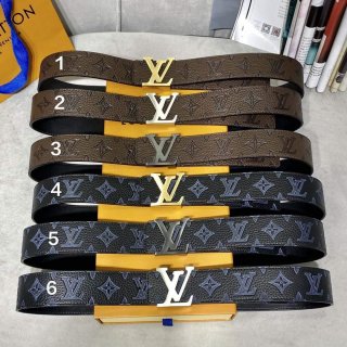 LV Women’s Men’s Belts Collection Louis Vuitton Initials 40MM Belt 19091