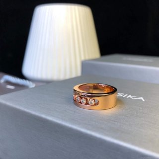 Messika Rose Gold Diamond Ring Move Joaillerie 20213