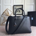 Prada 1BA153 Large Saffiano Leather Handbag in Black