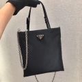 Prada 1BA252 Nylon Handbag Black