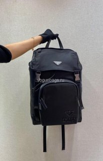 Prada 2VZ135 Nylon Backpack In Black Bag