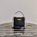 Prada Saffiano Leather Symbole Bag 1BN021 Black