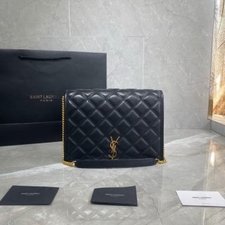 YSL 579607 Yves Saint Laurent Chain Bag Becky Black