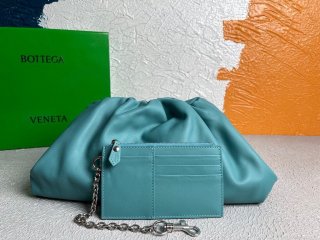 Bottega Veneta BV 576227 Pouch Fondant 6671 Blue