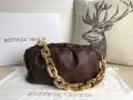 BV 620230 Bottega Veneta Chain Pouch Raintree Bag 92020 Strap 25cm Dark Brown Gold